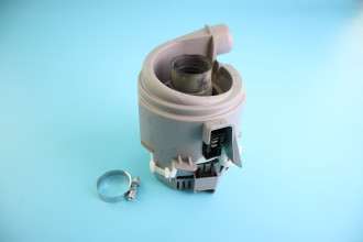 00651956 ТЭН Bosch Siemens в сборе с двигателем рециркуляции