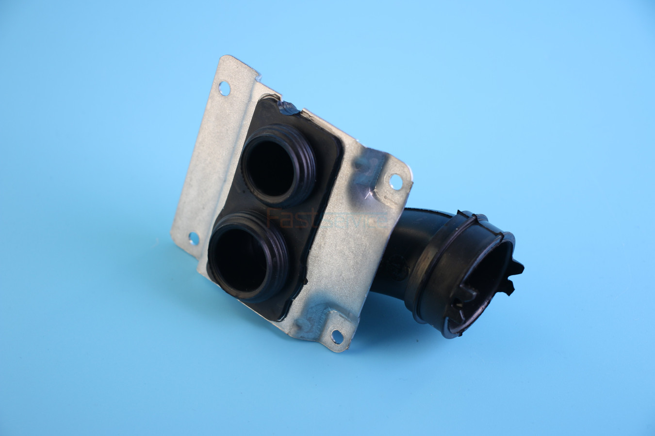 Патрубок сливной от нижнего поддона к тэну ПММ Ariston Indesit C00257324 1