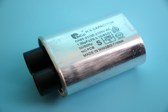 Конденсатор высоковольтный 1µFx2100V контакты 2x3xRAST6.3