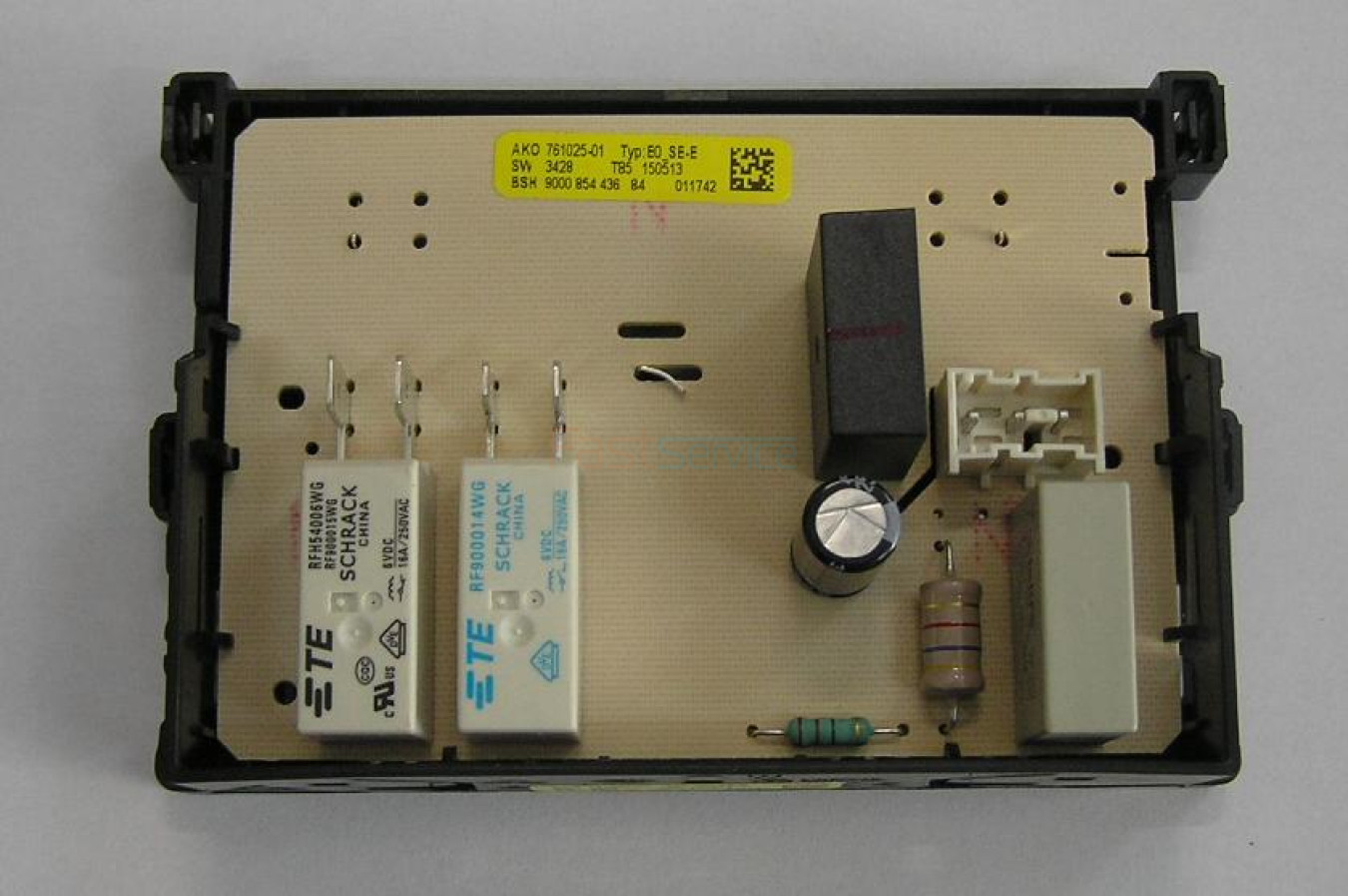 752318 Модуль управления духовки Bosch 656713 1