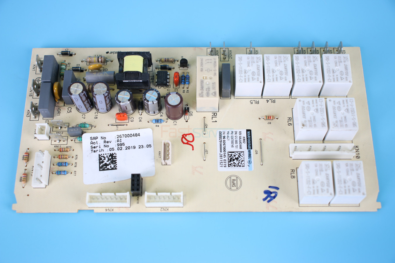 267000484 Модуль управления духовкой Grundig Arcelik