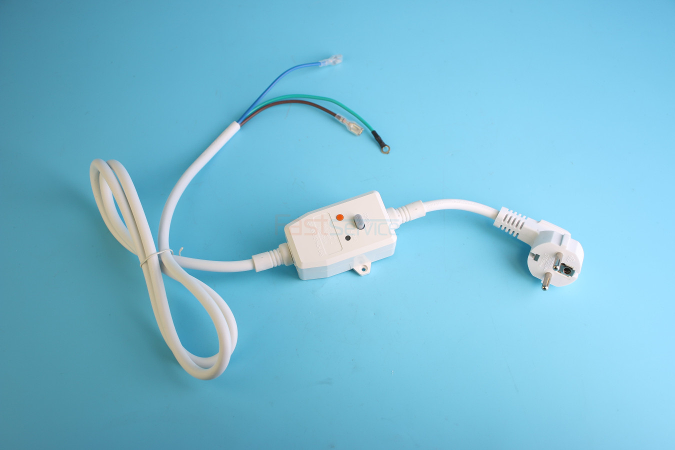 Шнур сетевой 220V 16А с УЗО длиной 1,1м