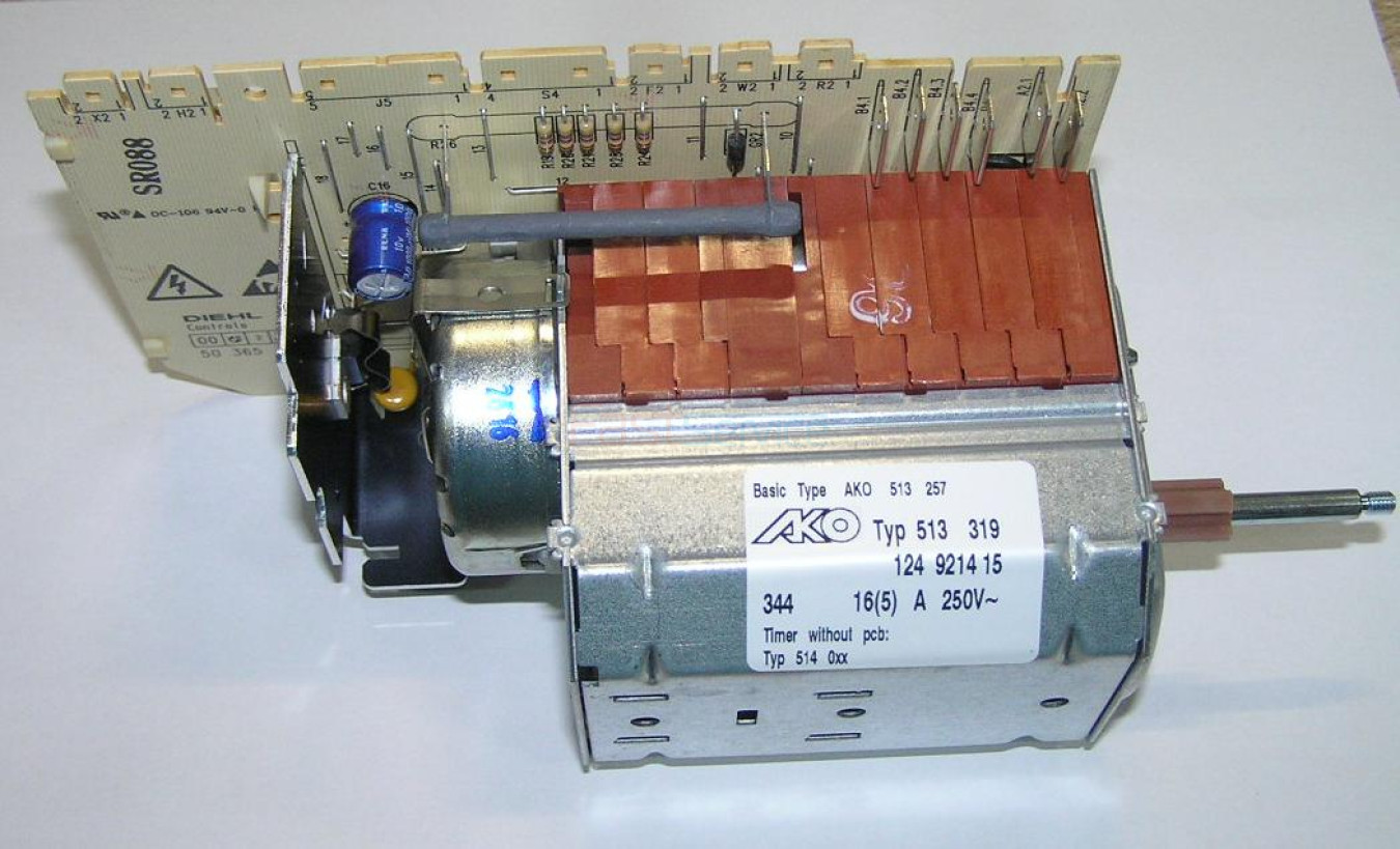 1249214147 Командоапарат таймер Zanussi Electrolux, 1249214303 1