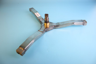 C00194233 Крестовина нерж СМА Indesit Ariston 204+205 H=66мм