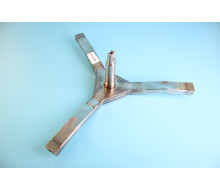 C00144653 Крестовина нерж СМА Indesit Ariston для бака C00287242 204+205 H=115мм