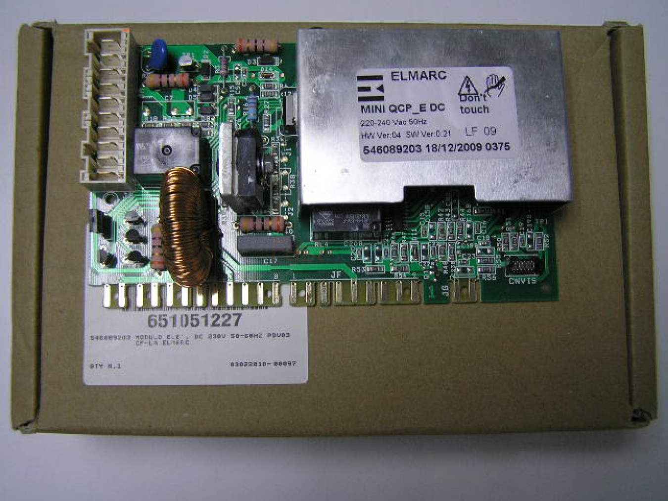 651051227 Модуль управления Ardo Whirlpool 546089203 Mini QCP _E DC