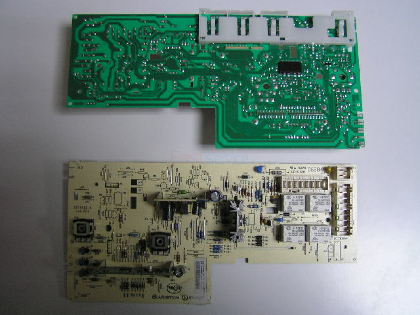 143067 Модуль управления СМА Ariston Indesit LowEnd  C00143067 с двумя селекторами б/у