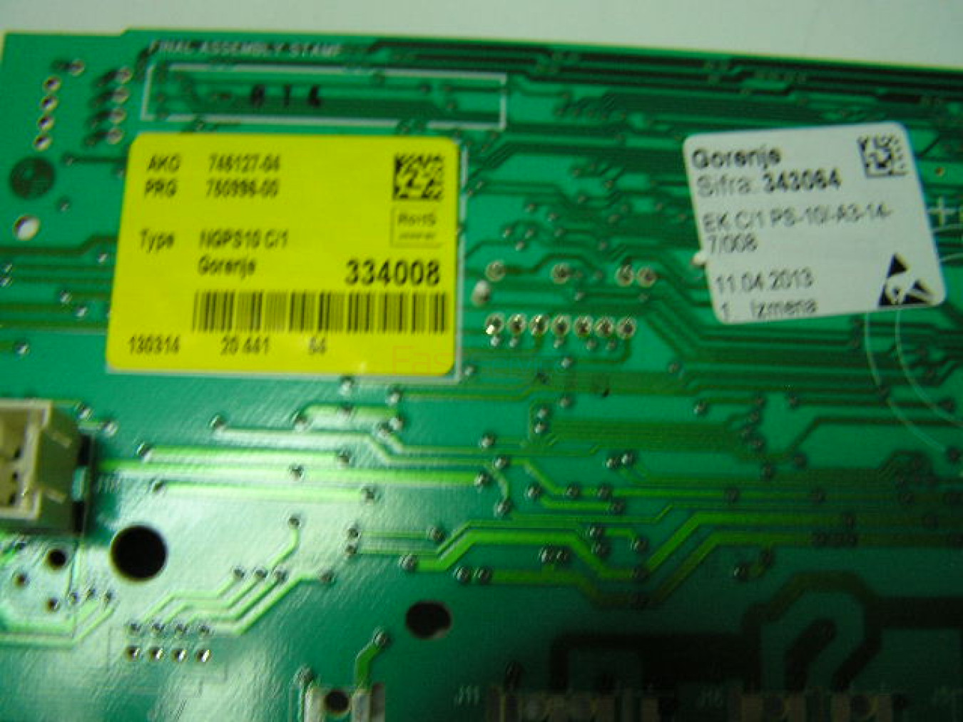 499130  Модуль управления Gorenje 343064 1