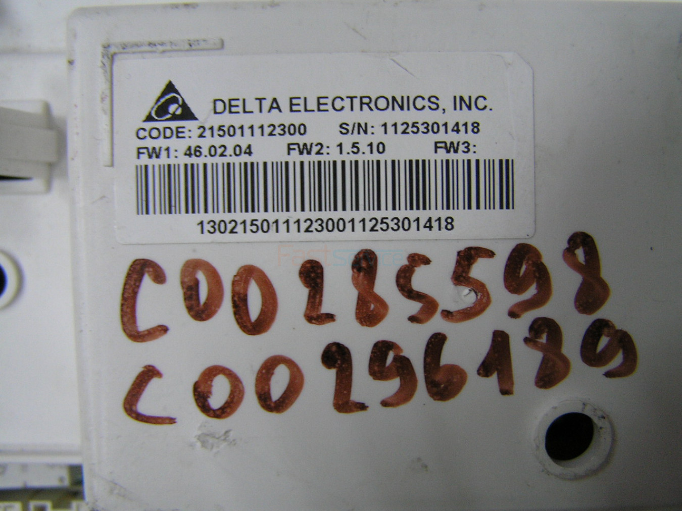 C00285598 Модуль управления Ariston Indesit С00296189 1