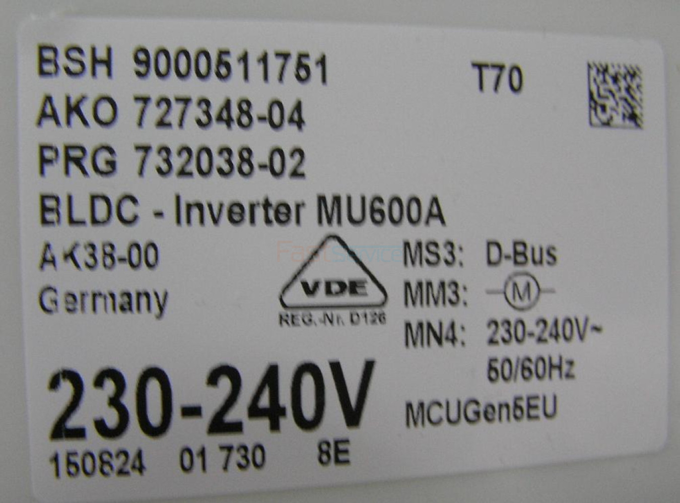 00679421 00676736 Модуль управления двигателем Bosch Siemens 2
