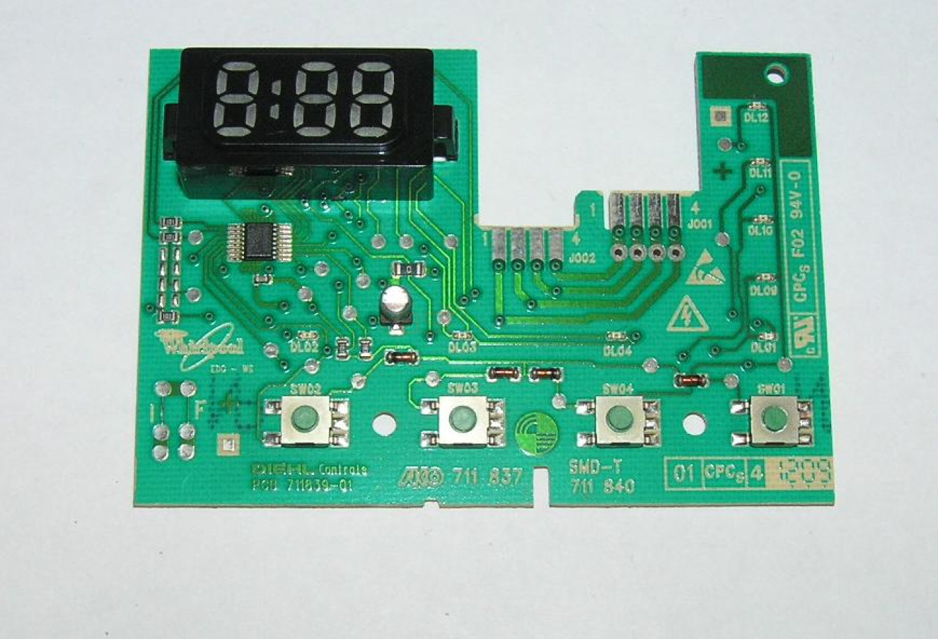 481223958076 Модуль индикации Whirlpool WAVE б/у