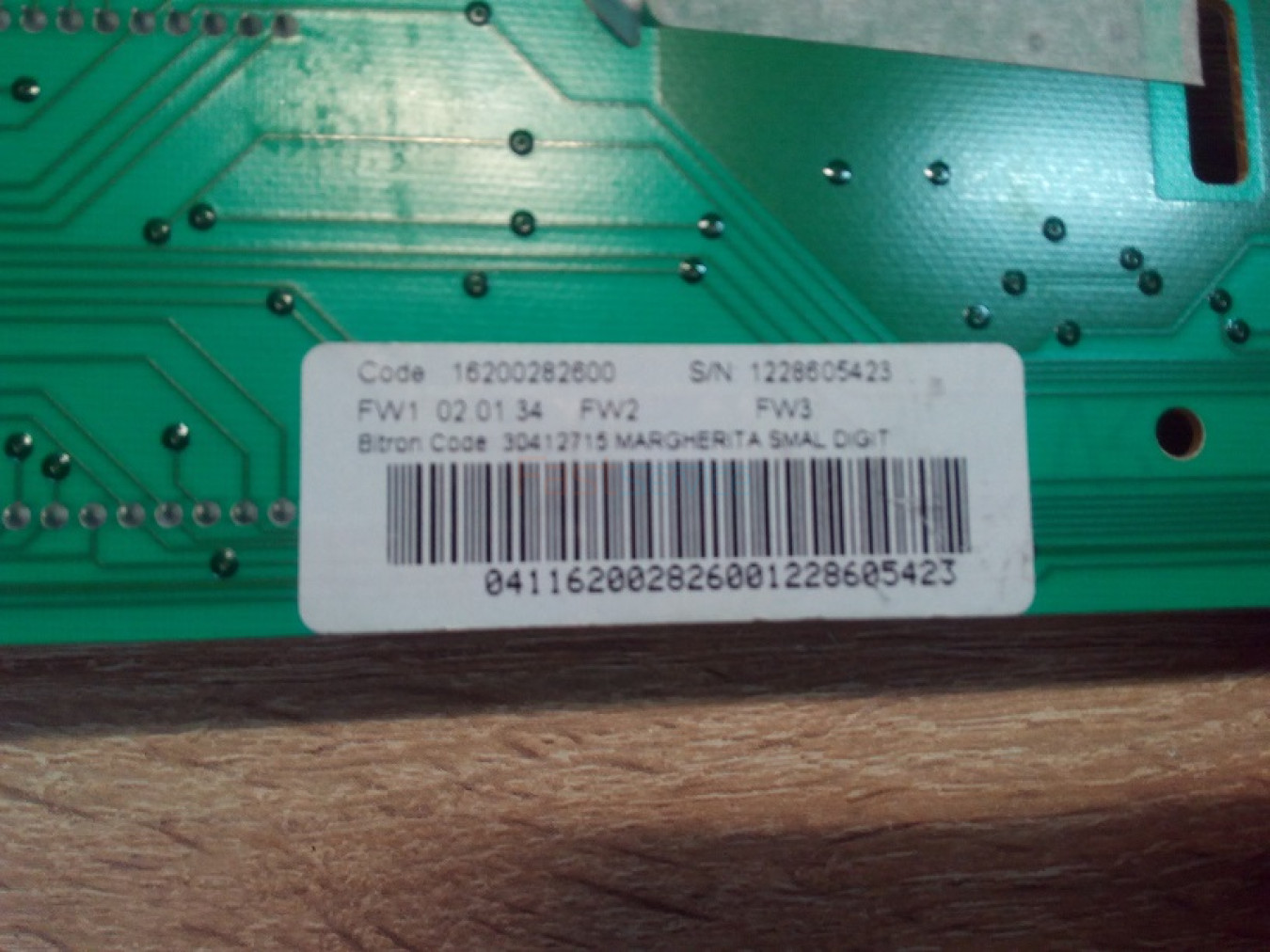 C00286869 Модуль индикации Ariston Indesit C00293589 1