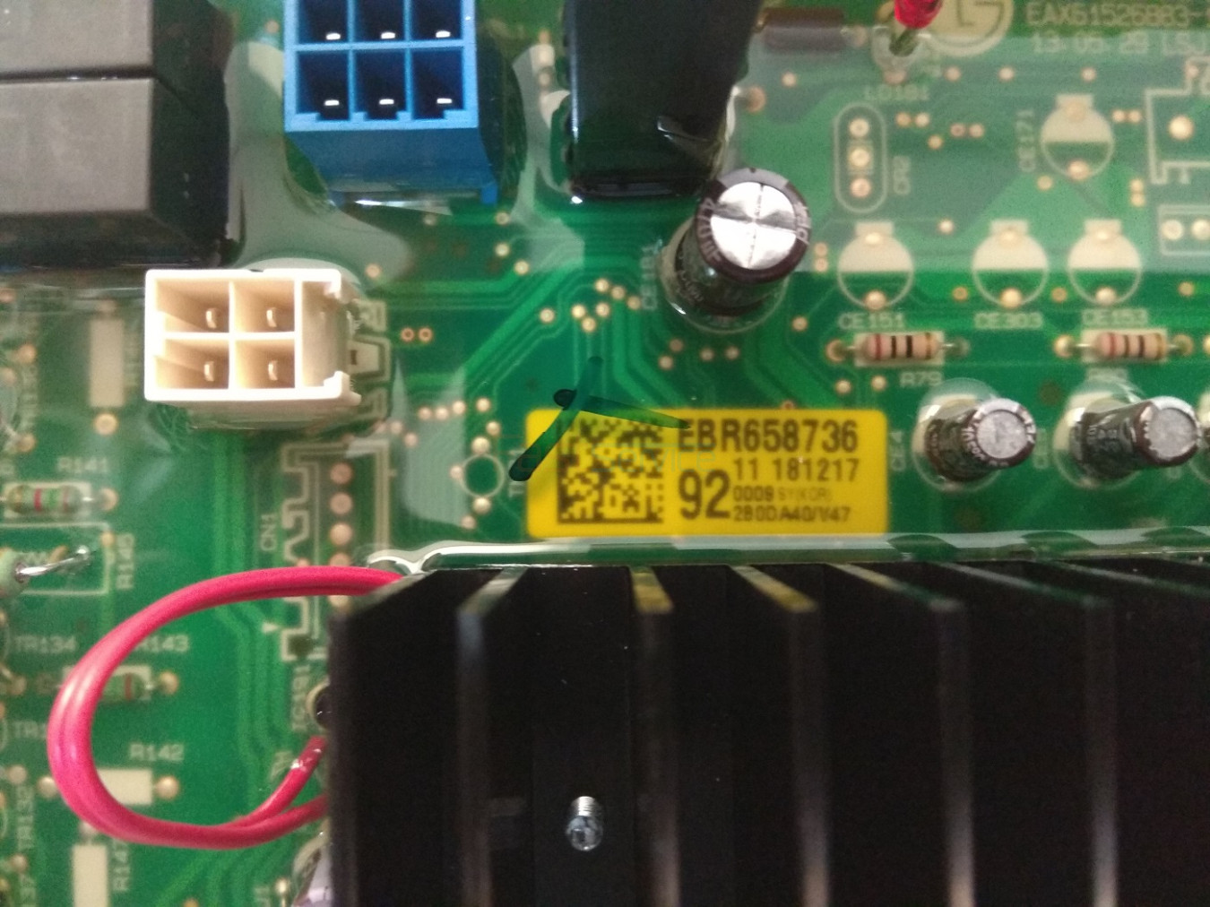 EBR65873692 Модуль управления СМА LG 1