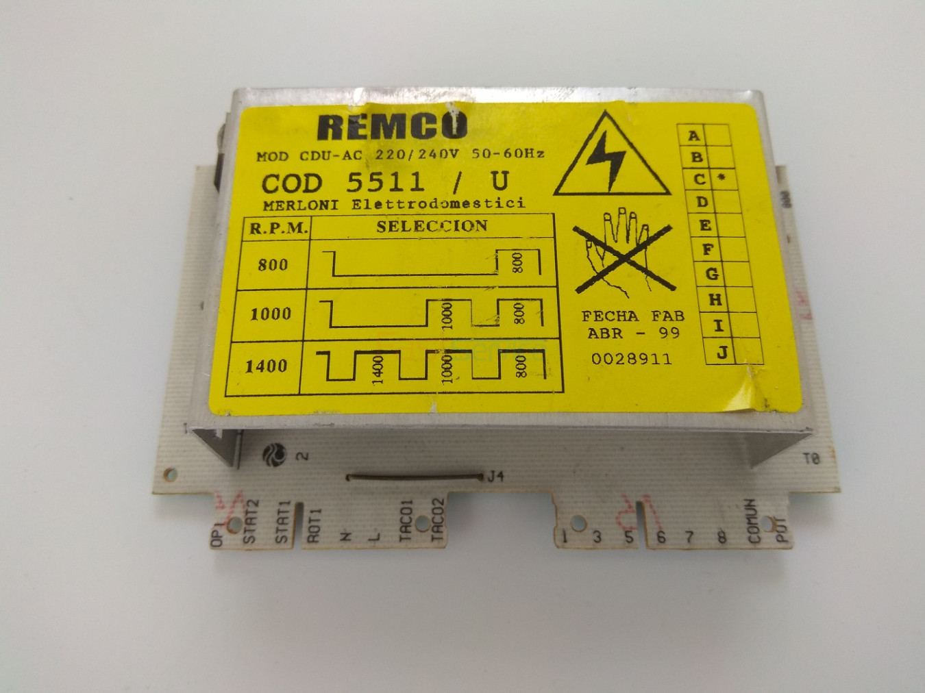 C00057245 Модуль управления двигателем REMCO cod 5511 б/у