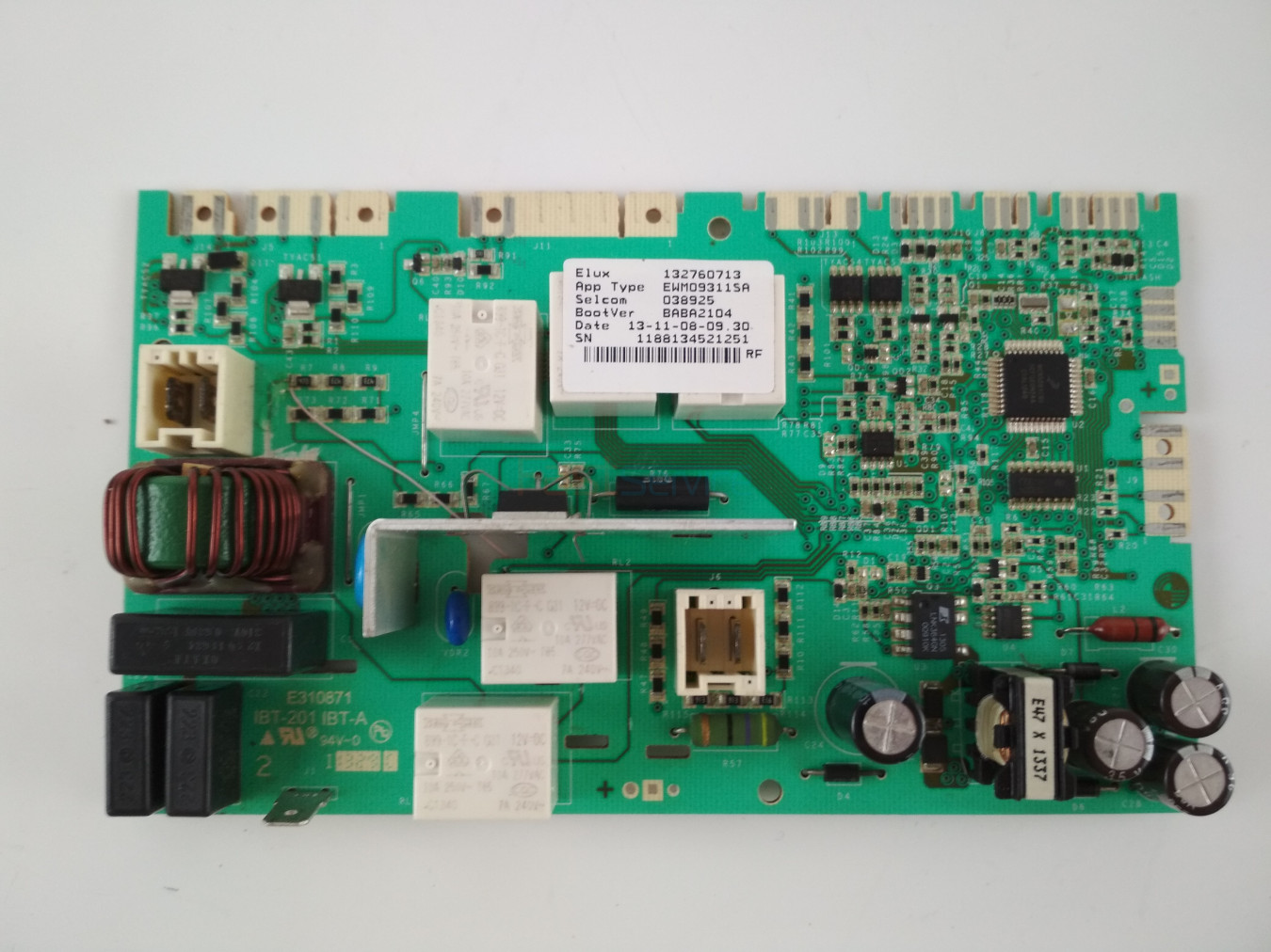 1327312540 Модуль управления СМА Zanussi Electrolux EWM09 б/у