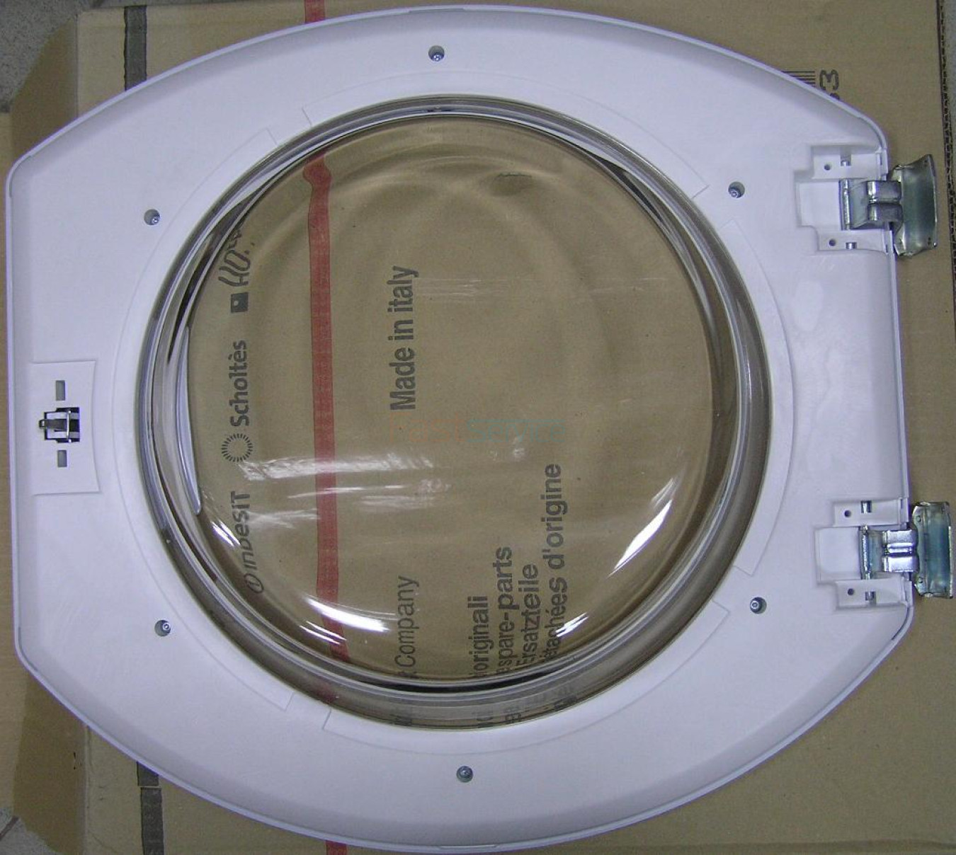 116384 Люк в сборе Ariston Indesit C00116384 3