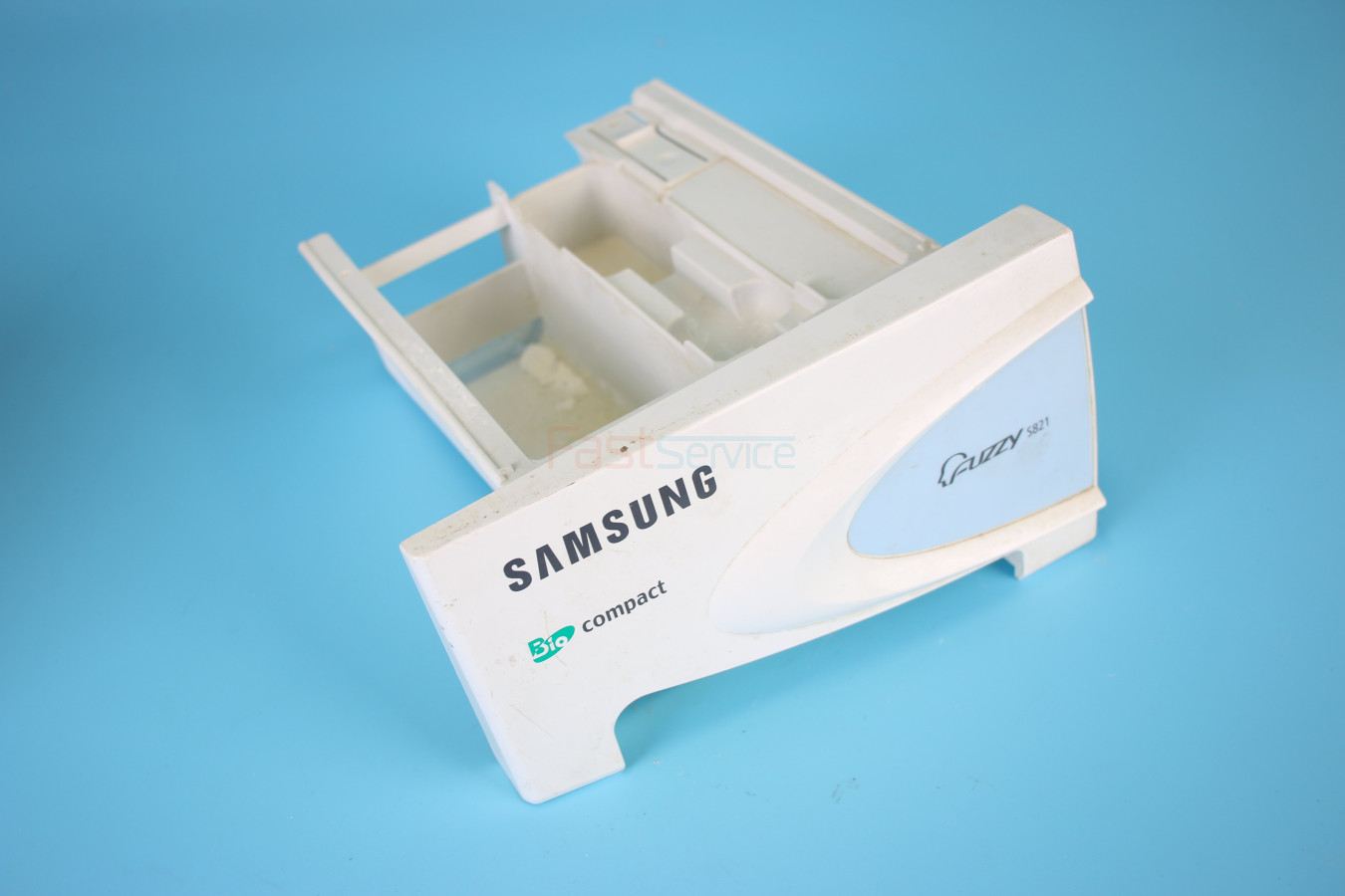 DC63-00143A Корпус дозатора в сборе с лотком СМА Samsung б/у 1