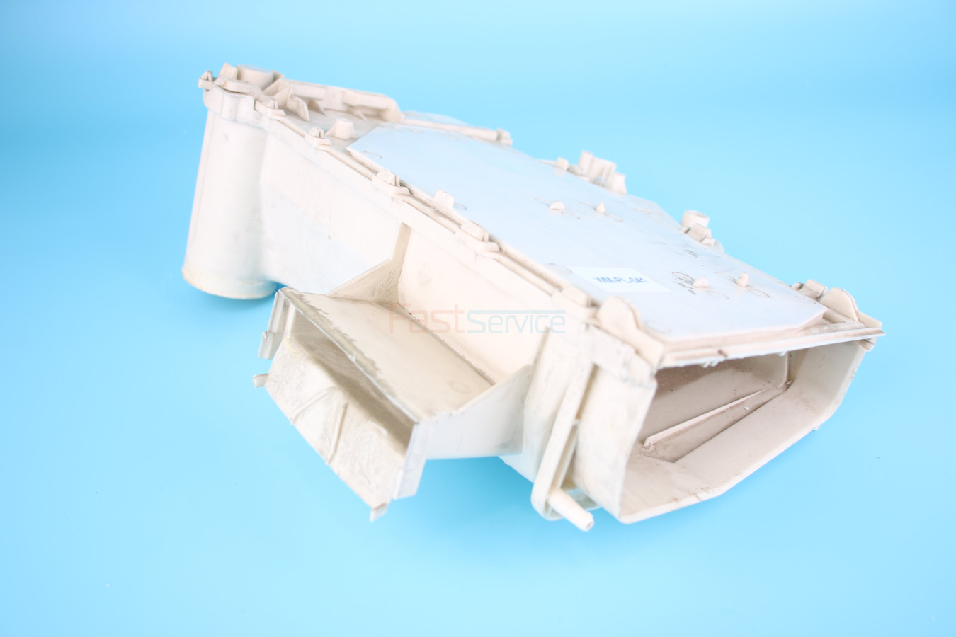 1240146249 Корпус дозатора в сборе с лотком СМА Zanussi Electrolux б/у 2