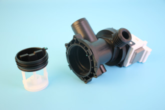 C00309709 Насос Leili BPX2-172L в сборе с фильтром СМА Ariston Indesit