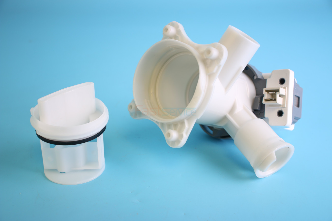 Насос Hanyu B15-6AZ в сборе с фильтром СМА Bosch Siemens 00145777 3