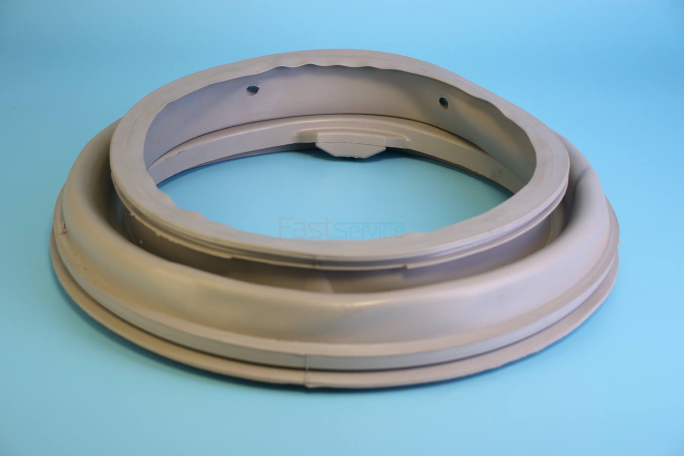 DC64-00563A Резина люка Samsung 2 патрубка