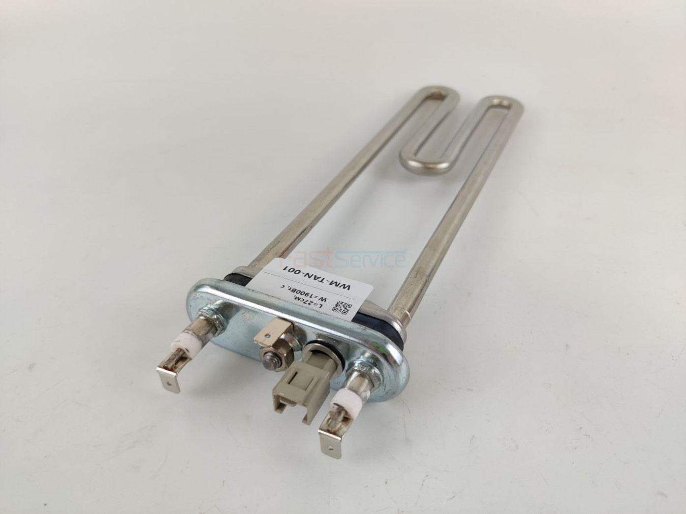 2863700500 Тэн Thermowatt L=27см W=1900Вт с бортиком с NTC СМА Beko / Bosch Siemens
