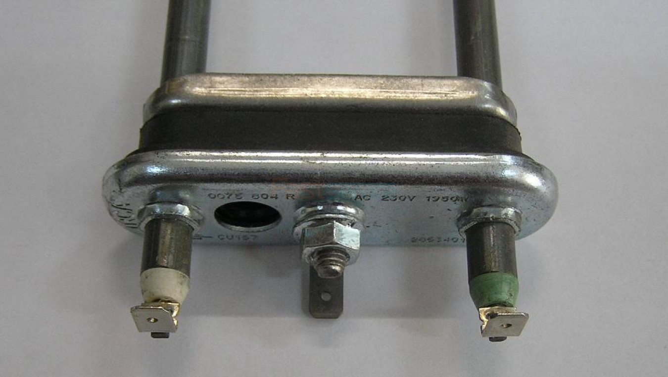 2863700500 Тэн IRCA L=25см W=1950Вт с отверстием / с бортиком СМА Beko 2