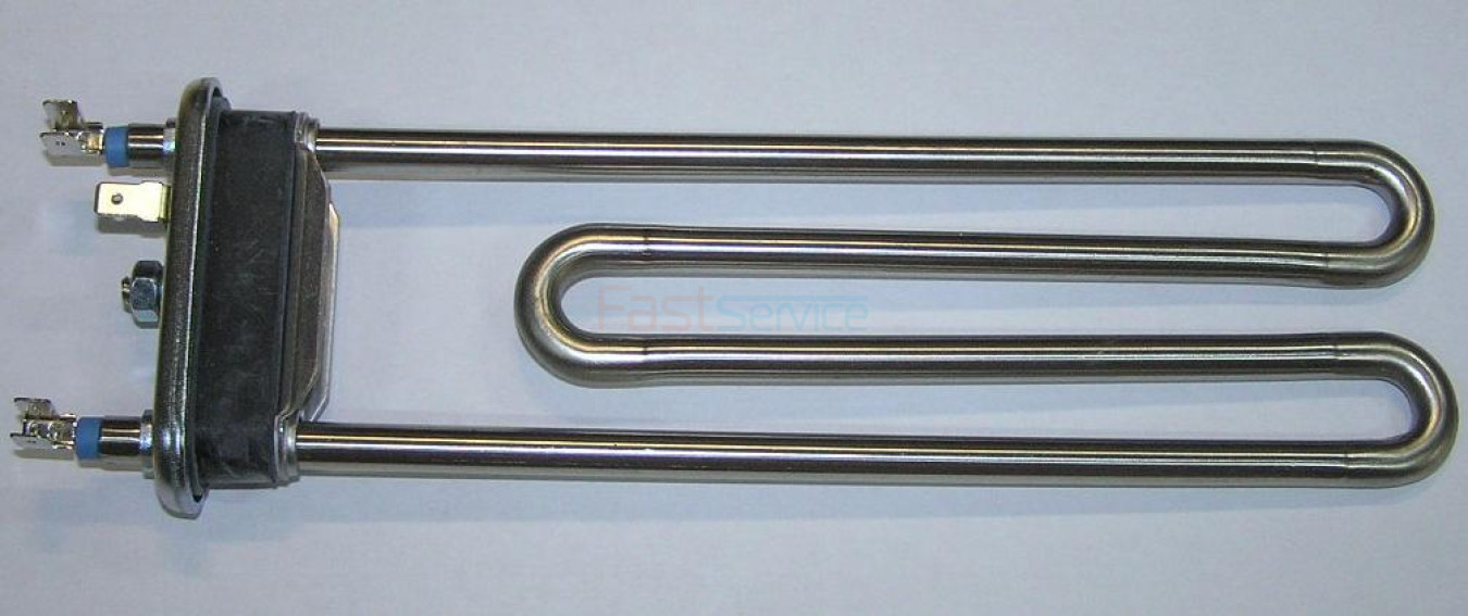 Тэн Backer L=24см W=1950Вт с бортиком с отверстием СМА Zanussi Electrolux