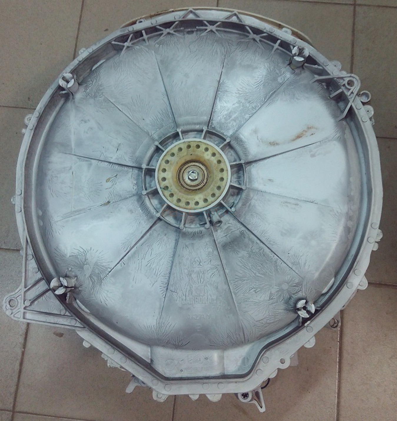 Бак в сборе СМА Zanussi Electrolux 1298684208 б/у 2