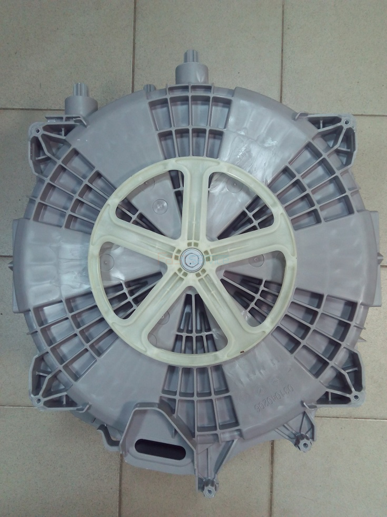3315060008 Бак в сборе Zanussi Electrolux узкий 1
