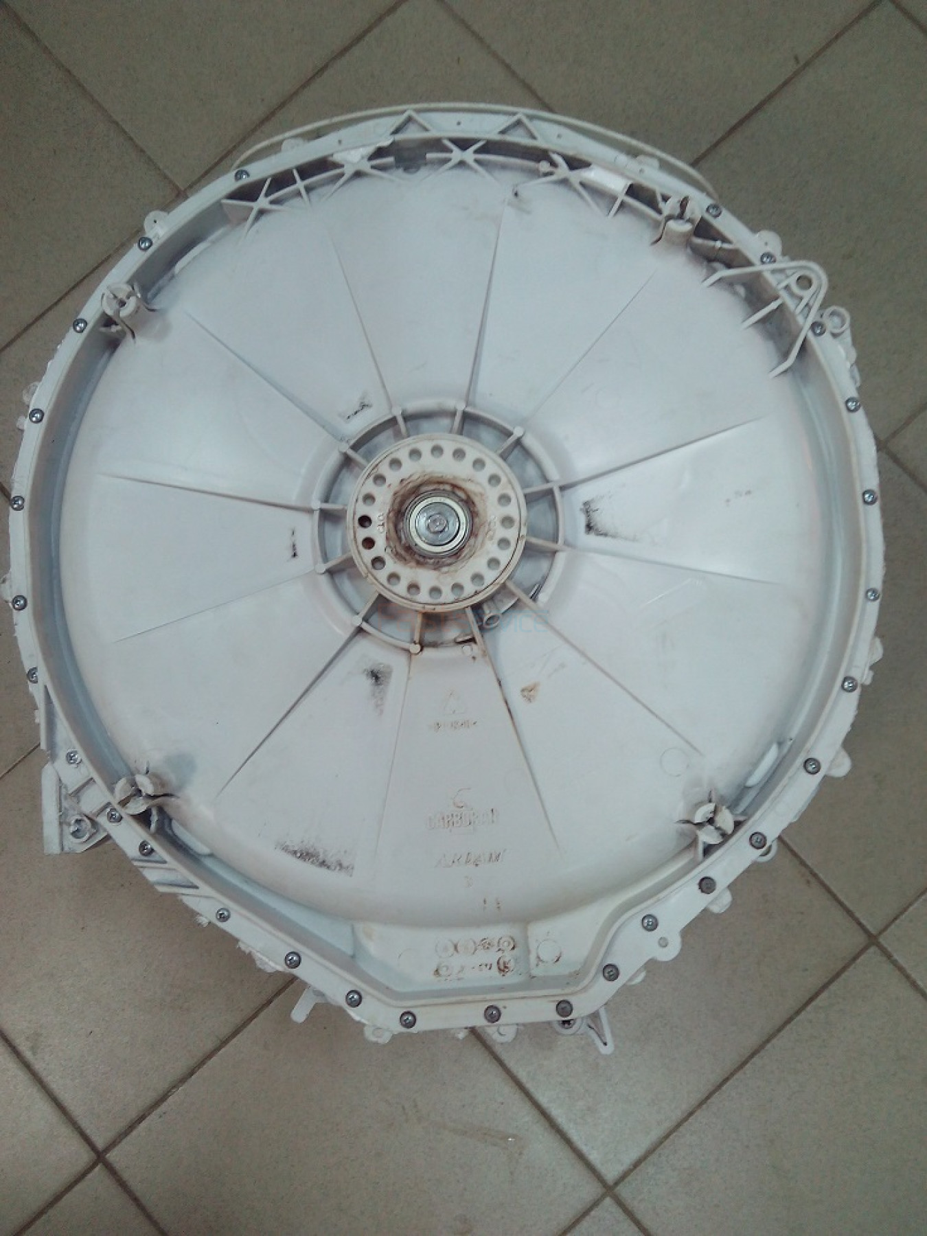 Бак в сборе СМА Zanussi Electrolux 4071374419 4071431110 б/у 5