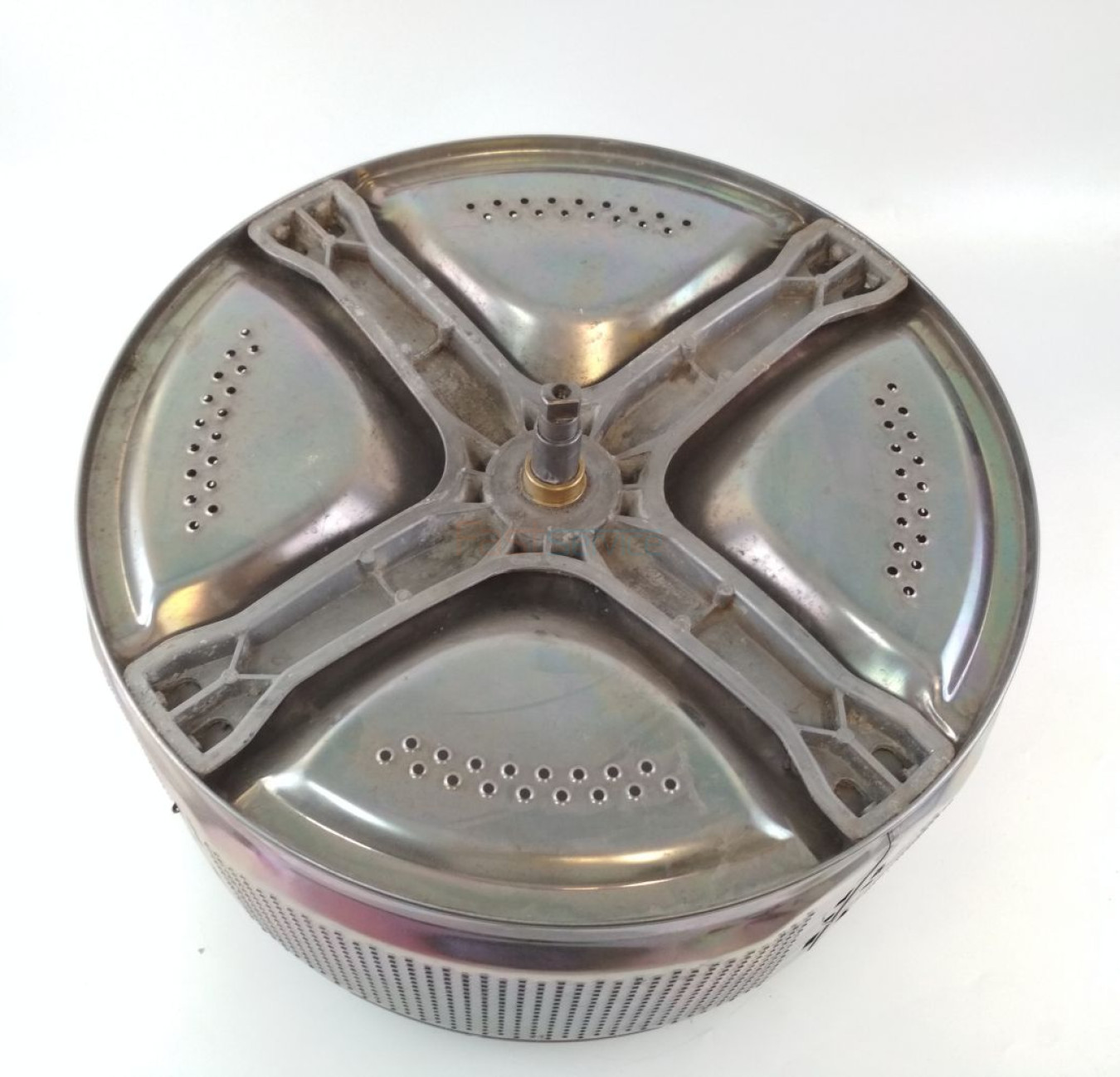 3315060008 Барабан в сборе с крестовиной СМА Zanussi Electrolux б/у 1