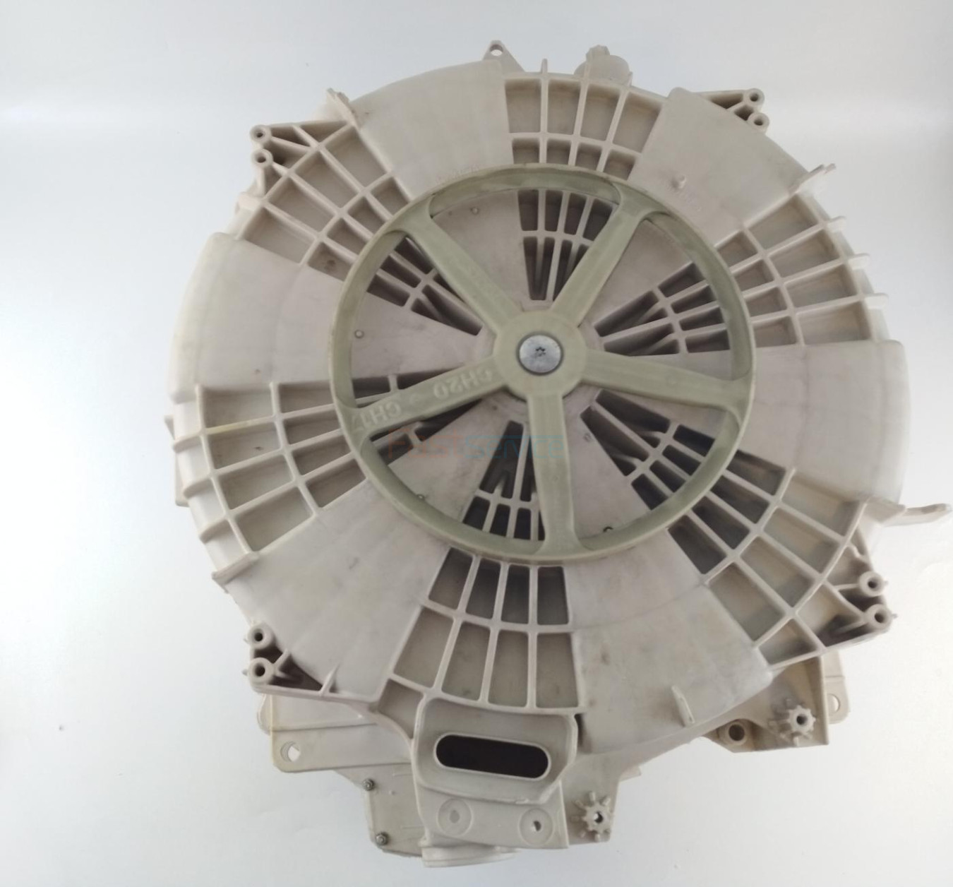 C00194233 Бак в сборе Ariston Indesit б/у с замененными подшипниками 1